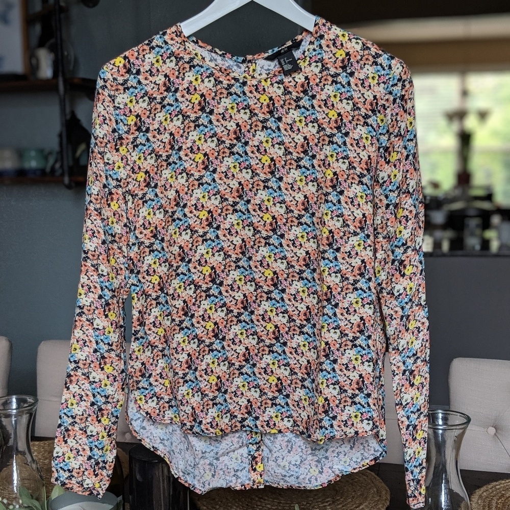 Multicolor Floral Blouse (xs)